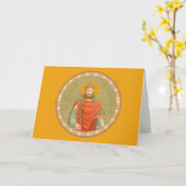 Carte St. Henry II, Empereur (BBS 10) Greeting/Note vier (Fleur jaune)