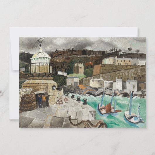 Carte St. Ives, Cornouailles | Christopher Wood (Devant)