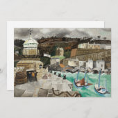 Carte St. Ives, Cornouailles | Christopher Wood (Devant / Derrière)