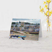Carte St Ives Cornwall Angleterre (Fleur jaune)