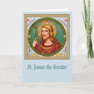 Carte St. James le Grand (JMAS04) Salutation blanche
