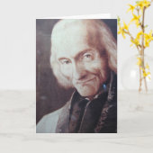 Carte St Jean Marie Vianney (Fleur jaune)