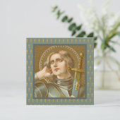 Carte St. Jeanne d'Arc (JM 28) Salutation des Carrés bla (Debout devant)