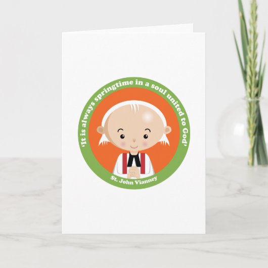 Carte St John Vianney (Devant)