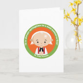 Carte St John Vianney (Fleur jaune)