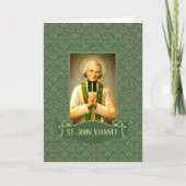 Carte St. John Vianney, prêtre (Devant)