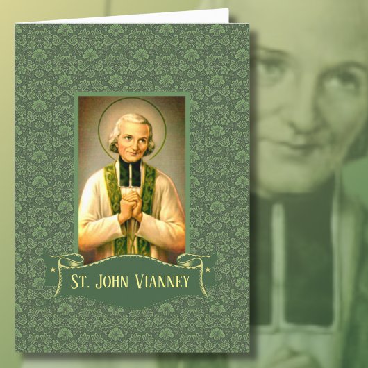 Carte St. John Vianney, prêtre