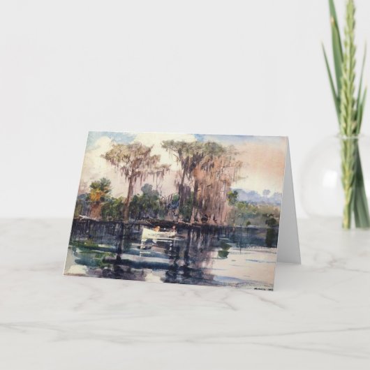 Carte St. John's River, Floride par Winslow Homer (Devant)