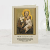 CARTE ST. JOSEPH (Devant)