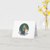 Carte St. Joseph pour ces temps (Fleur jaune)