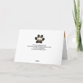 CARTE ST. LE CHAT DE LA JOURNÉE DE PATRICK LEPRECHAUN CA (Dos)