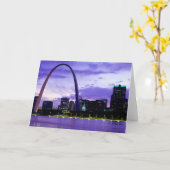 Carte St. Louis Skyline (Fleur jaune)