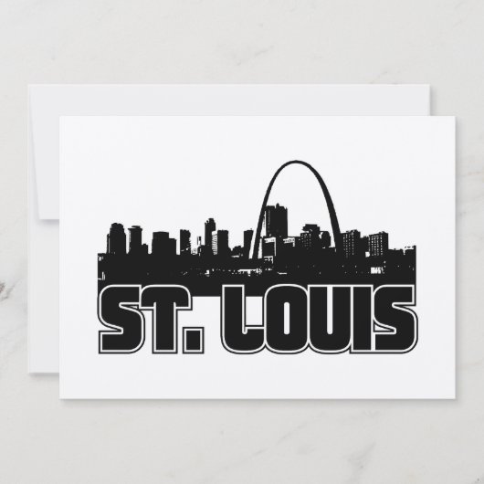 Carte St. Louis Skyline (Devant)