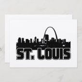 Carte St. Louis Skyline (Devant / Derrière)