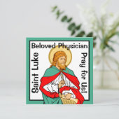Carte St. Luke, Médecin bien-aimé (RLS 08; MedVers.) (Debout devant)