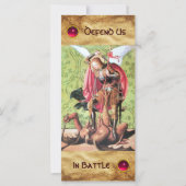 CARTE ST. MICHAEL, DRAGON ET JUSTICE (Devant)