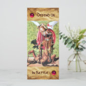 CARTE ST. MICHAEL, DRAGON ET JUSTICE (Debout devant)