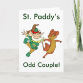 Carte St. Paddy's Odd Couple (Devant)