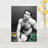 Carte St. Patrick Man 3 (Fleur jaune)