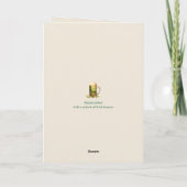 Carte St. Patrick’s Day Funny Beer Mug Card– Irish Luck (Dos)