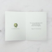 Carte St Patrick’s Day Irish Luck Shamrock Greeting Card (Intérieur)
