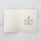 Carte St. Patrick’s Day Stack of Books Card – Irish Luck (Intérieur)