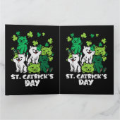 Carte St Patricks Catricks Day Cats Saint Pattys (Intérieur)