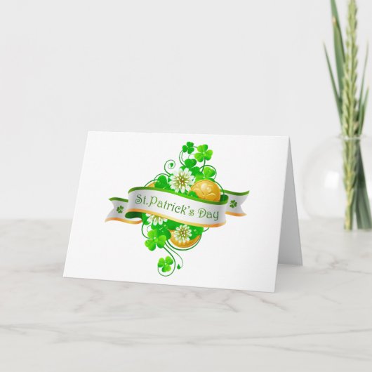 Carte St. Patrick's Day 20 (Devant)