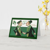 Carte St. Patrick's Day Card (Fleur jaune)