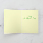 Carte St. Patrick's Day Greeting Cards (Intérieur)