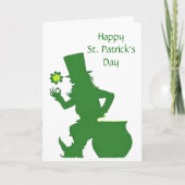 Carte ST. PATRICK'S DAY, LEPRECHAUNS DANCE card (Devant)
