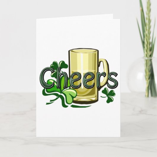 Carte St. Patricks Day Parade Birmingham (Devant)