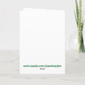 Carte ST. PATRICK'S DAY, POT OF GOLD card (Dos)