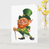 Carte ST. PATRICK'S DAY, POT OF GOLD card (Fleur jaune)