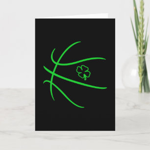 Carte St Patricks Day Trèfle Chanceux Sketll Irlandais G