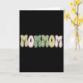 Carte St Patricks Shamrock Mommom Leprechaun  (Fleur jaune)