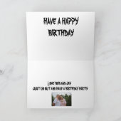 Carte ST Patric's Day Birthday Card (Intérieur)