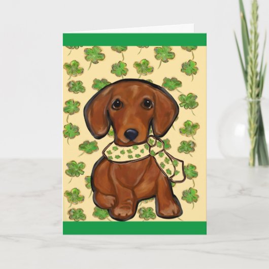 Carte St.Patty Doxie (Devant)
