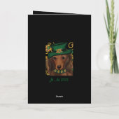 Carte St.Patty Doxie (Dos)