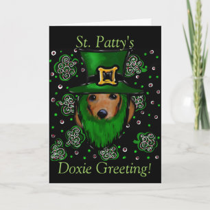 Carte St. Patty Doxie Greeting