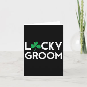Carte St Pattys Patricks Day Groom To Be Bachelor Party