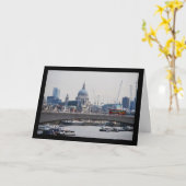 Carte St. Paul’s et la Tamise (Fleur jaune)
