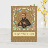 Carte St. Peter Claver (BK 058) (Fleur jaune)