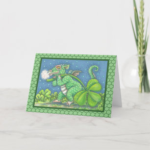 CARTE ST. PETIT DRAGON IRLANDAIS DE PATRICK