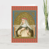 Carte St. Rose de Lima (BK 020) Salutation blanche (Devant)