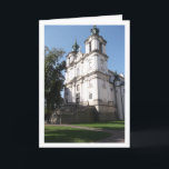 Carte St. Stanislaus Church at Skałka, Cracovie, Poland<br><div class="desc">St. Stanislaus Church at Skałka,  Kraków,  Poland Greeting Card. You can easily customize this product for free if you would like to add wording or change the color of the background.</div>