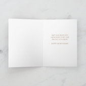 Carte St Therese le petit anniversaire de fleur (Intérieur)