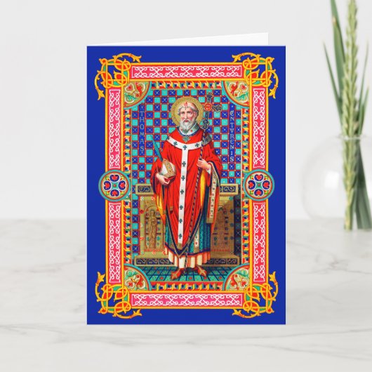 Carte St. Thomas Becket à Red Chasuble (K 34) (Devant)