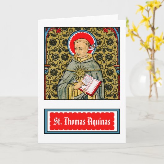 Carte St. Thomas d'Aquin (VVP 003) (Fleur jaune)