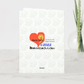 Carte St. Urho et St. Patrick Together (Dos)